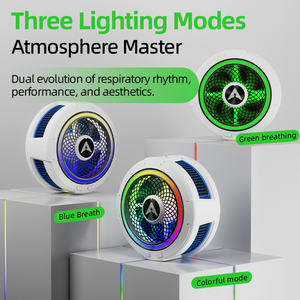 Quạt làm mát điện thoại di động PIVA B2, tích hợp đèn ring light từ tính, kẹp lưng tháo rời, dành cho chơi game - Product Image 5