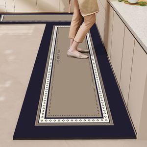 U-HOME luxe en caoutchouc fond épais cuisine porte tapis absorbant grand ensemble anti-dérapant rectangulaire Table tapis en caoutchouc sol cuisine tapis - Product Image 2