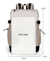 Sac à dos pour ordinateur portable imperméable de grande capacité personnalisé pour hommes, adolescents, étudiants, nouveau sac à dos de sport décontracté à la mode, durable