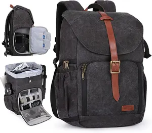 Free Sample Camera Backpack DSLR Camera Bag Backpack Anti-Theft And Waterproof Camera Backpack For Photographers