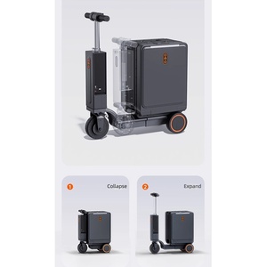 <span class=keywords><strong>Maleta</strong></span> de Viaje Inteligente y Duradera con Marco de Aluminio Ligero, con <span class=keywords><strong>Scooter</strong></span> Retráctil, Aprobada por la TSA, Equipaje de Mano - Product Image 6