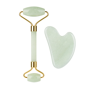 Hot Selling Beauty Facial Massage Rose <b>Jade</b> <b>Roller</b> for Face with Box - Product Image 5