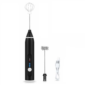 Blender Kopi Buih Susu Elektrik Genggam Pengocok Telur Isi Ulang Daya USB - Product Image 2