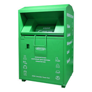 JDY 1001 Clothing Donation Recycle Storage Box Outdoor Public Storage Bucket