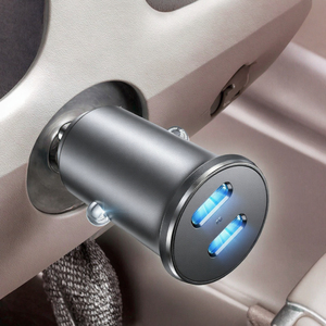 Chargeur de voiture USB C double port LISEN tout métal 90W PD 3.0 QC 3.0, adaptateur de charge rapide pour iPhone Samsung Lap - Product Image 3