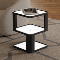 Table basse moderne en bois massif, durable et luxueuse, pour le salon, meubles de maison