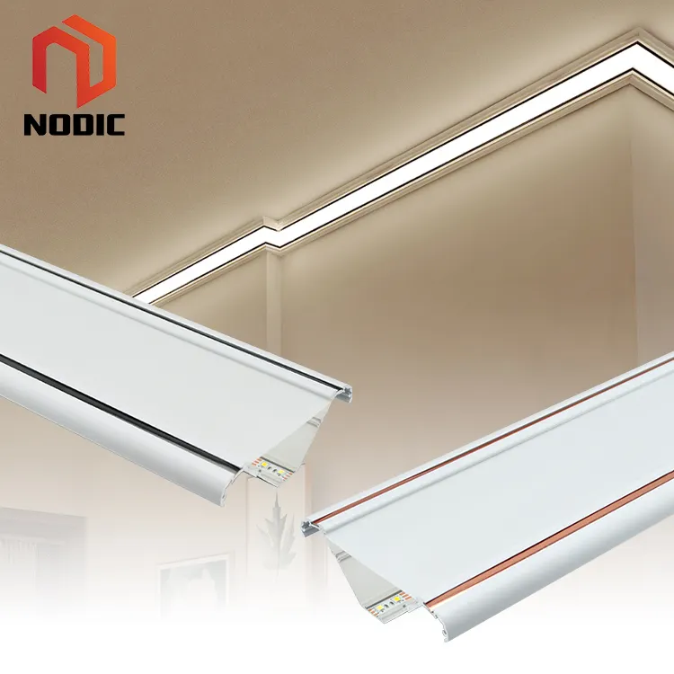 125*92mm Aluminium Profile Ambient Lighting for LED Lighting Strip Indoor Recessed Aluminium Light LED Profile