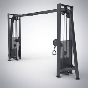 Estación de Entrenamiento Multiusos con Soporte para Máquina <span class=keywords><strong>Smith</strong></span>, Accesorio de Montaje <span class=keywords><strong>en</strong></span> Pared con Cable, Equipo de Gimnasio Alemán con <span class=keywords><strong>Prensa</strong></span> de Piernas - Product Image 3