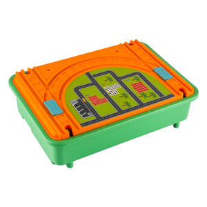 Ensemble de jouets en bois Montessori pour enfants, scène de pompier unisexe, éducatif, avec boîte de rangement pour rails de <span class=keywords><strong>train</strong></span> <span class=keywords><strong>Thomas</strong></span>, <span class=keywords><strong>train</strong></span> en bois - Product Image 4