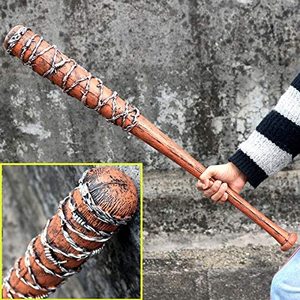 Damdos 33 pouces Autocollant <span class=keywords><strong>de</strong></span> marche Halloween Prop <span class=keywords><strong>Dead</strong></span> Negs Man PU Foam Barbed Bat <span class=keywords><strong>Baseball</strong></span> Sticks pour anniversaires et cadeau <span class=keywords><strong>de</strong></span> Noël - Product Image 4