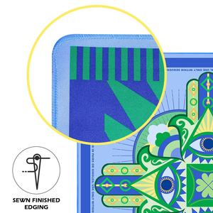 Tapis de jeu de casino en caoutchouc de luxe antidérapant, imperméable, insonorisant, écologique, durable, facile à nettoyer, 31,5x31,5 pouces - Product Image 2