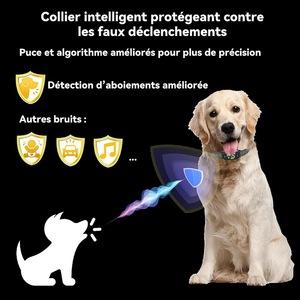 Collar Inteligente Antiladridos con Pantalla a Color y Vibración para Entrenamiento de Perros con Doble Vibración y Funciones Multifuncionales - Product Image 5