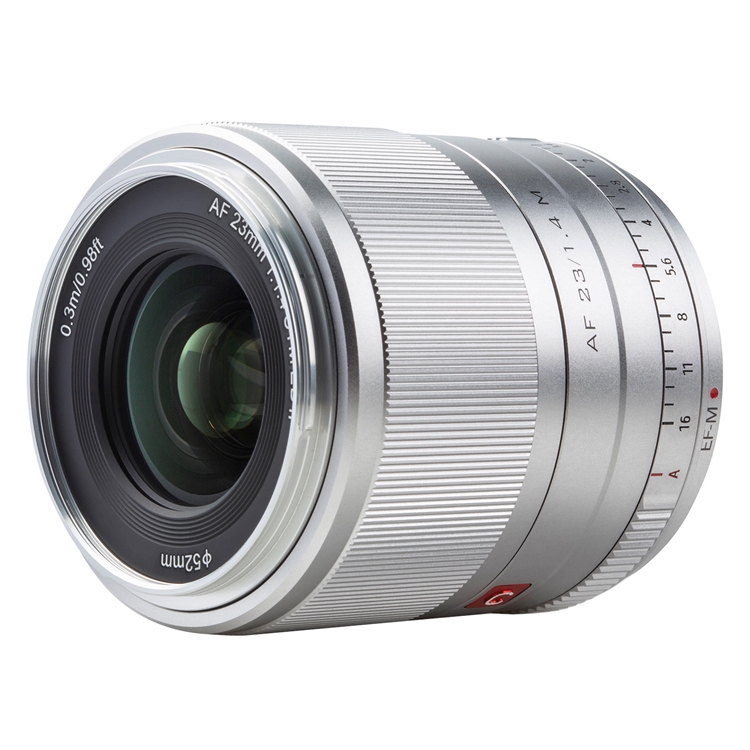 VILTROX AF23/F1.4M Auto Focus Camera Lens APS-C F1.4 Large Aperture 23mm Focal Length M-Mount for Canon EOS M3/M5/M6/M6