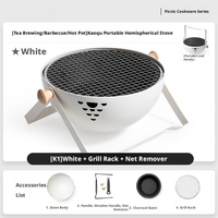 Barbecue portable au charbon de bois, brasero d'extérieur et d'intérieur, chauffage pour patio, cuisinière de camping
