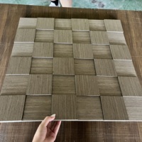 Nouveau style de panneau acoustique décoratif mural en MDF léger de forme spéciale pour une installation facile en showroom
