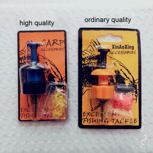 Латунная приманка в виде красного жука, приманка для живой приманки, рыболовные аксессуары, портативная медная приманка в виде червя, приманка, зажим для земляного червя, инструмент для рыбы - Product Image 2