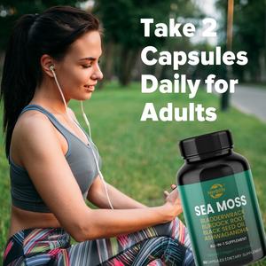 Compléments alimentaires à succès OEM ODM, capsules d'algues marines avec Ashwagandha, Bladderwrack, racine de bardane - Product Image 4