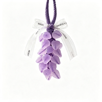 Savon suspendu en forme de grappe de raisin couleur macaron, savon transparent parfumé en cristal, cadeau pour invités de mariage, souvenir de baby shower, vente en gros