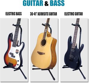 Soporte Plegable Ajustable al por Mayor para Bajo Eléctrico, Guitarra Acústica, <span class=keywords><strong>Viola</strong></span> y Banjo - Product Image 5