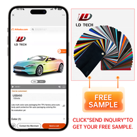 Rollo de Película Protectora de Pintura TPU de 7.5mil, Duradera, Auto-Reparable, Resistente a los Rayos UV, Cambio de Color, para Protección Completa del Vehículo, Garantía de 5 Años