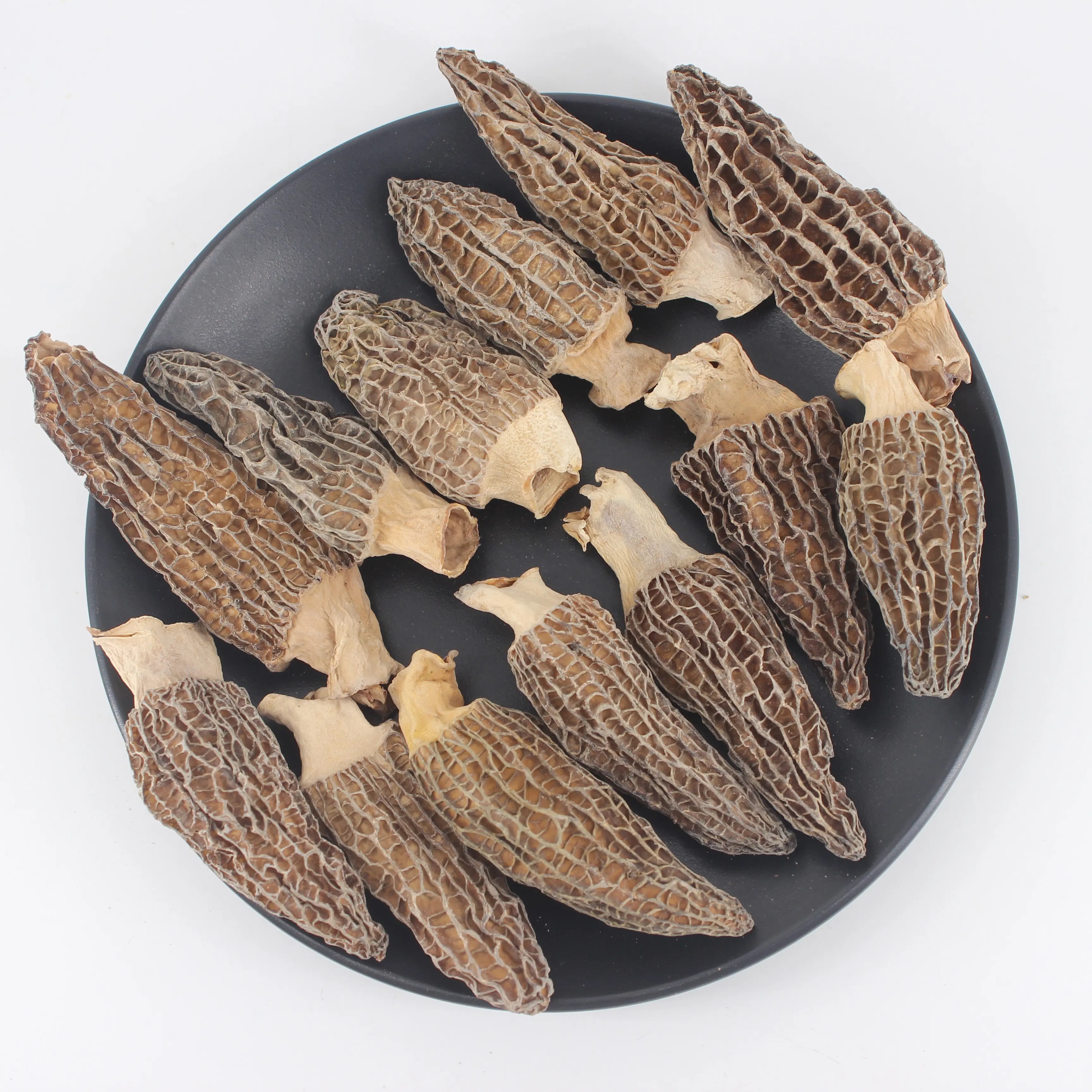 Spugnole nere essiccate alla mocella di funghi secchi naturali di alta qualità 100% Yang Du Jun