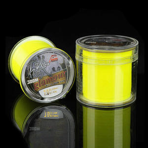 Línea <span class=keywords><strong>de</strong></span> <span class=keywords><strong>Pesca</strong></span> Yuyue Glamour <span class=keywords><strong>de</strong></span> 300m, Amarillo Fluorescente, Alta Resistencia, <span class=keywords><strong>para</strong></span> Cañas <span class=keywords><strong>de</strong></span> Mar - Product Image 1