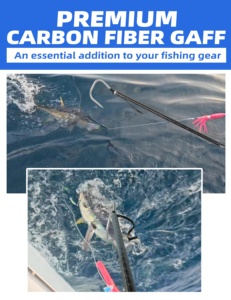 Gancio da <span class=keywords><strong>Pesca</strong></span> in Fibra di Carbonio <span class=keywords><strong>per</strong></span> Acqua Salata, Ganci Resistenti con Amo in Acciaio Inox <span class=keywords><strong>per</strong></span> Grandi Prede come Tonno, Squalo, Marlin - Product Image 6