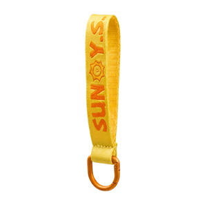 3D Jacquard Key <b>Lanyard</b> Multicolor <b>Polyester</b> Wristband Phone <b>Lanyard</b> With Carabiner Logo Printable - Product Image 2