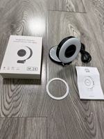 Lampe LED magnétique M28 pour selfie, 3 modes d'éclairage réglables, mini lumière d'appoint pour téléphones, vidéos YouTube, maquillage, photographie, TikTok Live