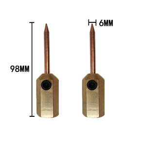 Soudage <span class=keywords><strong>par</strong></span> points porte-aiguille en cuivre voiture Spotter goujon soudeur tôle rétrécissement <span class=keywords><strong>carrosserie</strong></span> pistolet rétractable pointes d'aiguille réparation de Dent - Product Image 2