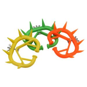 Dispositivo de destete de becerro de plástico, color verde, amarillo, naranja, nariz de vaca, espina, nariz de becerro, espina, nariz de ganado, destete - Product Image 3