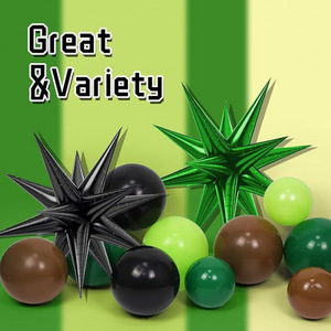 Ensemble d'arche de ballon d'étoile d'explosion pour explorer la fête d'<span class=keywords><strong>anniversaire</strong></span> du garçon de thème de forêt profonde en gros - Product Image 3