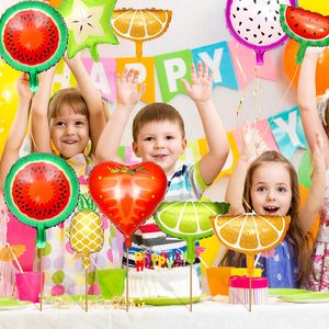 30 piezas de globos de frutas, globos de papel de aluminio para frutas, decoraciones para fiestas, decoraciones para fiestas temáticas de frutas tropicales - Product Image 3