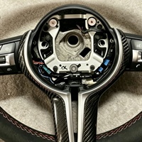 Volant sport en daim pour BMW M1 M2 M3 M4 M5 M6 X5M X6M E70 E90 E92 E90 E60 E70 F80 F30 F10 F20 avec LED
