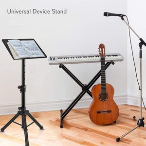 MG <strong>Tall</strong> Projector Tripod <strong>Stand</strong> Foldable Laptop Tripod <strong>Stand</strong> Height Adjustable Portable Outdoor for 13in to 32in Black <strong>TV</strong> <strong>Stand</strong> - Product Image 6