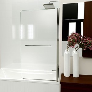 Vidrio Templado plegable, marco cromado, pantalla de <span class=keywords><strong>ducha</strong></span> y bañera, 4 paneles - Product Image 5