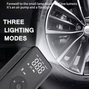 <span class=keywords><strong>Compresor</strong></span> de Aire Inalámbrico con Batería de 5200 mAh, Inflador de Neumáticos Eléctrico Portátil <span class=keywords><strong>para</strong></span> Automóvil, Bicicleta, Motocicleta, Bomba de Aire con Pantalla Digital - Product Image 6