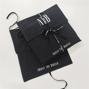 BSCI Custom Logo Printed Cotton Linen Comb Cosmetic Jewelry Packing <b>Envelope</b> Dust Pouch <b>Envelope</b> Cotton <b>Gift</b> Bag - Product Image 3
