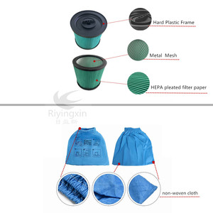 Filtro de Cartucho Verde para Aspiradora, Bolsas de Filtro HEPA PARA 1500 D5 - <span class=keywords><strong>LIDL</strong></span> IAN 304887, Repuestos y <span class=keywords><strong>Accesorios</strong></span> para Aspiradora - Product Image 3