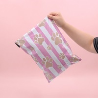 Sacs d'expédition en polyéthylène imprimés sur mesure, colorés, résistants aux déchirures, recyclés, pour vêtements de boutique, sacs de livraison en PE, directement de l'usine