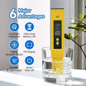 <span class=keywords><strong>Misuratore</strong></span> <span class=keywords><strong>di</strong></span> <span class=keywords><strong>pH</strong></span> Digitale a Penna <span class=keywords><strong>per</strong></span> Qualità dell'<span class=keywords><strong>Acqua</strong></span>, Alimenti, Acquari, Piscine e Idroponica - Product Image 1