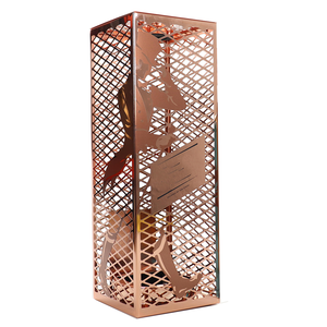 Caja de Regalo Premium Ecológica de Madera Maciza para Botellas de Champán, Whisky y Vino con Diseño Pintado para Botellas de Bebidas - Product Image 6