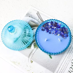 100% naturale estratto di pianta massaggio caldo olio essenziale Bougie Logo personalizzabile lavanda profumata barattolo di latta profumo fragranza di candela sapore - Product Image 3