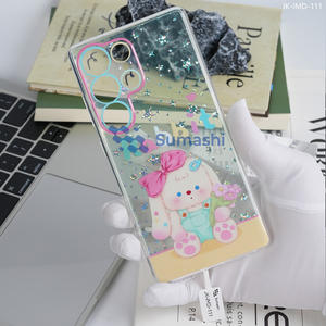 Fundas de Teléfono Lindas con Diseño de Animales de Dibujos Animados y Purpurina Transparente para Chicas, para <span class=keywords><strong>Samsung</strong></span> S25 24 Ultra, 2026 - Product Image 2