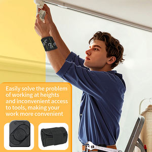 Organisateur d'outils magnétiques robustes avec clip de <span class=keywords><strong>ceinture</strong></span>, étui à outils réglable, clé, tournevis et forets-Outil durable - Product Image 4