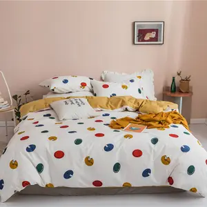Ready to Ship Manufacturers Custom High-quality 100% Cotton Comforter Baby Bedding Set Adult Woven 40 Customization Modern Solid