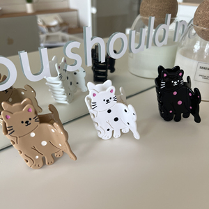 2026 Light Luxury <b>Sweet</b> Cute Cartoon Small Cat Hairpin Fashionable Temperamental Design Girl's Hairpin Wholesale Jewelry - Product Image 4
