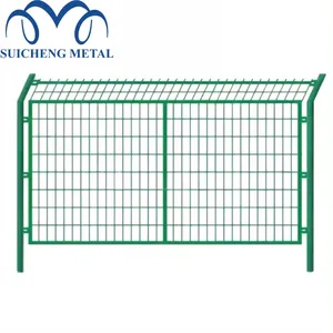 廉价车间现场移动便携式围栏粉末涂层围栏，带框架焊接网