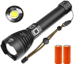 Mới Siêu Mạnh Mẽ Xhp90 <span class=keywords><strong>LED</strong></span> Đèn Pin Không Thấm Nước Ipx5 Sáng USB Zoom Cầm Tay Ngoài Trời Săn Bắn Tuần Tra Ngọn Đuốc Ánh Sáng - Product Image 4