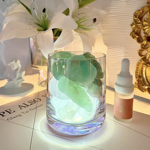 โคมไฟคริสตัลหอมอโรม่า ใช้แบตเตอรี่ วางบนโต๊ะ น้ำมันหอมระเหย กลิ่นหอม ไฟกลางคืน ของตกแต่งบ้าน ของขวัญ - Product Image 4